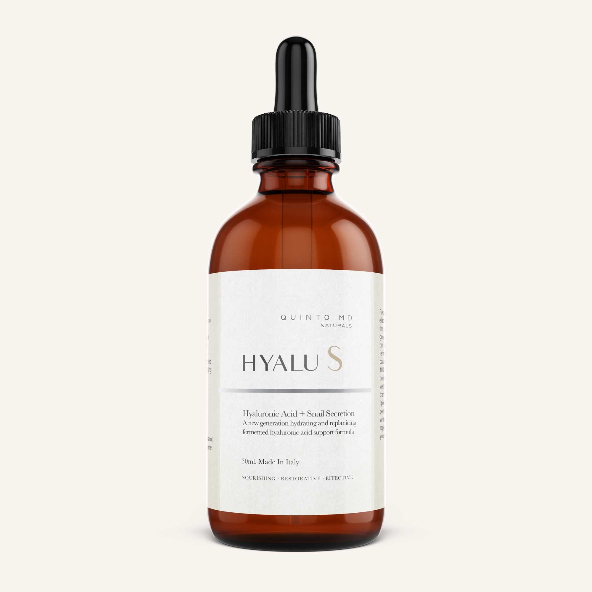 Hyalu S Intensive Repair Hyaluronic Acid Serum + Snail Extract Serum